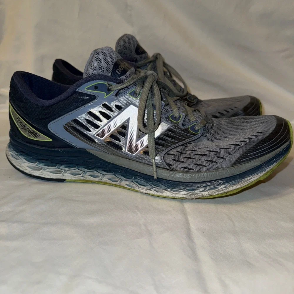 New Balance Fresh Foam 1080 V6 Men's‎ Running Shoes Gray Blue Size 12
